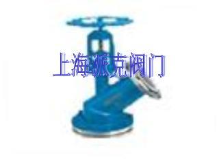 衬氟下展式放料阀