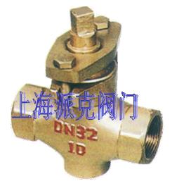 二通内螺纹铜旋塞阀